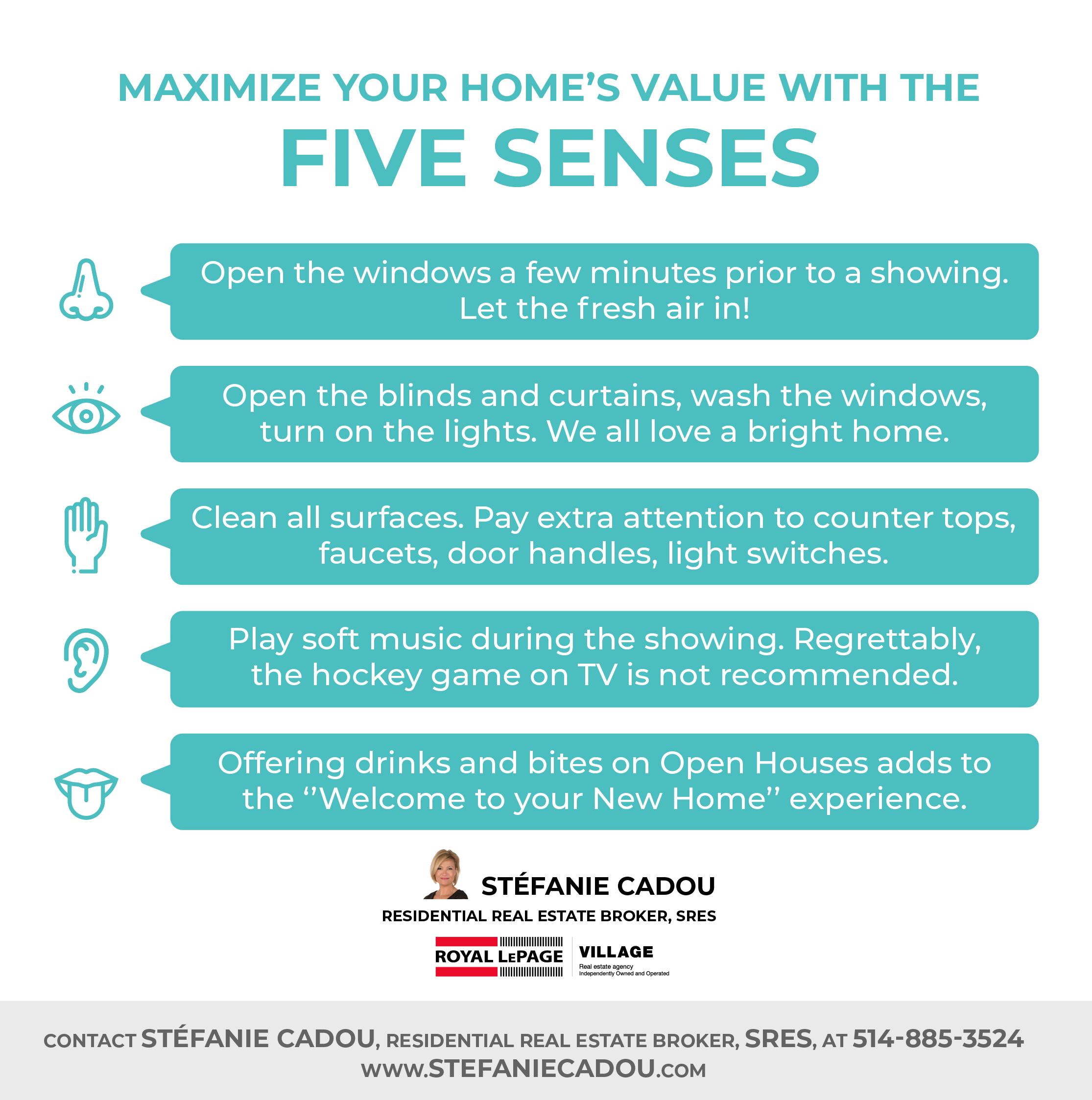 stefanie-cadou-downsizing-maximizing-five-senses-tip